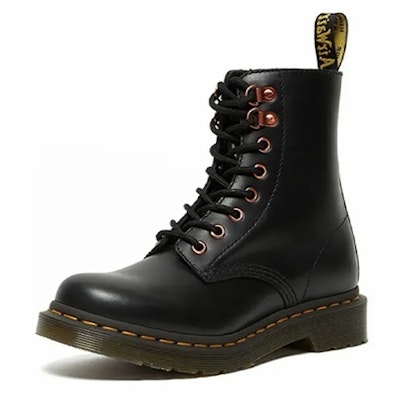 (W) Dr. Martens 1460 Cuero Suave Negro Set Regalo 'Ojalillos Oro Rosa' 26874001(C-BOX) Shop (W) Dr. Martens 1460 Cuero Suave Negro Set Regalo 'Ojalillos Oro Rosa' 26874001(C-BOX)