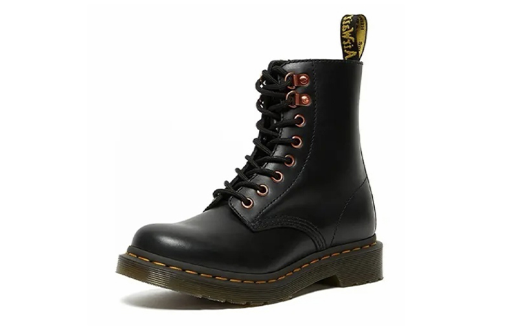 Shop (W) Dr. Martens 1460 Cuero Suave Negro Set Regalo 'Ojalillos Oro Rosa' 26874001（C-BOX）