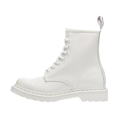 (W) Dr. Martens 1460 Mono Martin Boots White