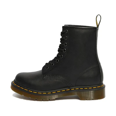 (W) Dr. Martens 1460 Nappa 8 Martin boots Black