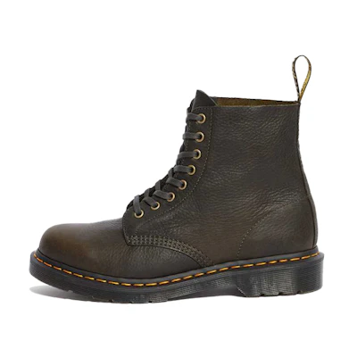 (W) Dr. Martens 1460 Pascal Ambassador Leather Lace Up Boots 'Green'
