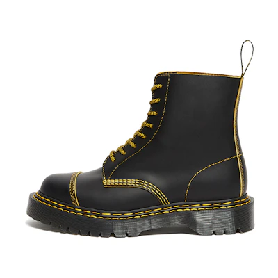 (W) Dr. Martens 1460 Pascal Bex Double Stitch 'Black Yellow'