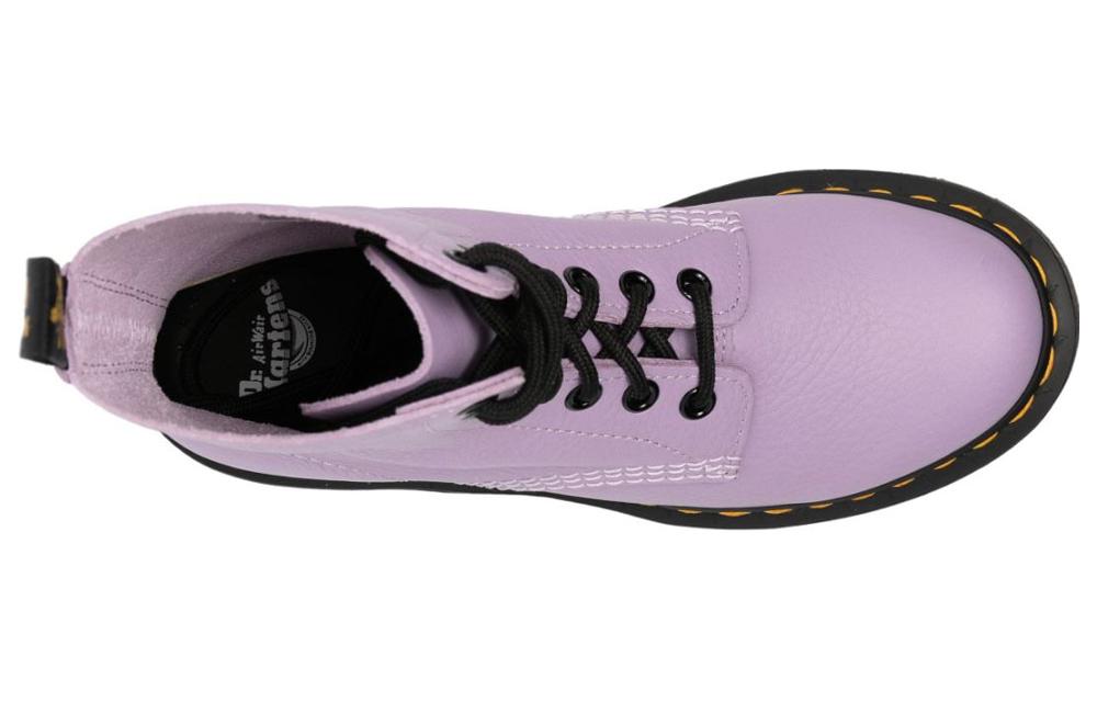 (W) Dr. Martens 1460 Pascal Black Eyelet Lace Up Boots 'Lilac' 圖 3