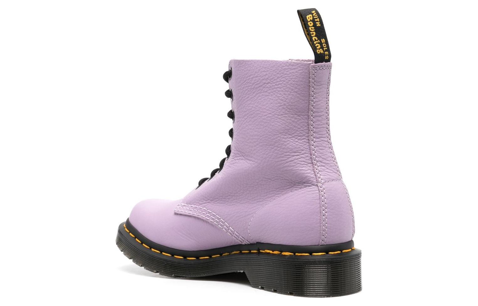 (W) Dr. Martens 1460 Pascal Black Eyelet Lace Up Boots 'Lilac' 圖 4