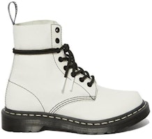 Order 馬汀博士 Dr. Martens 1460 荔枝紋軟皮 8 孔 短筒 馬丁靴 女款 白色