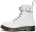 Buy (W) Botas Dr. Martens 1460 Pascal Cadena de Cuero con Cordones 'Blancas' 27266100