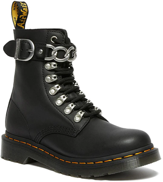 (W) 马汀靴1460 Pascal 链条皮革系带靴 '黑色' 27266001 Lookbook (W) 马汀靴1460 Pascal 链条皮革系带靴 '黑色' 27266001