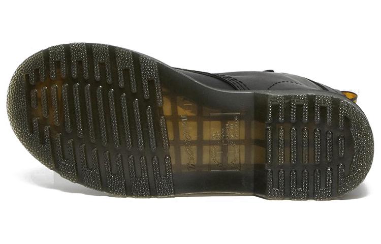 Sizing (W) 马汀靴1460 Pascal 链条皮革系带靴 '黑色' 27266001