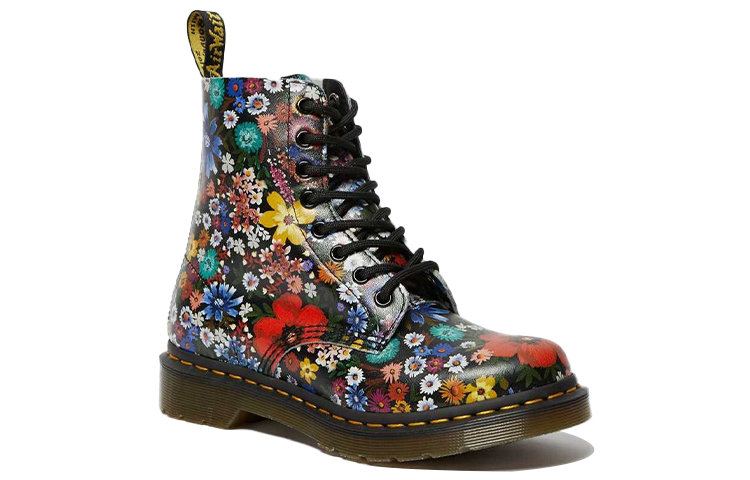 Order (W) Dr. Martens 1460 Pascal But Kasut Hitam Renda Bunga 26113102