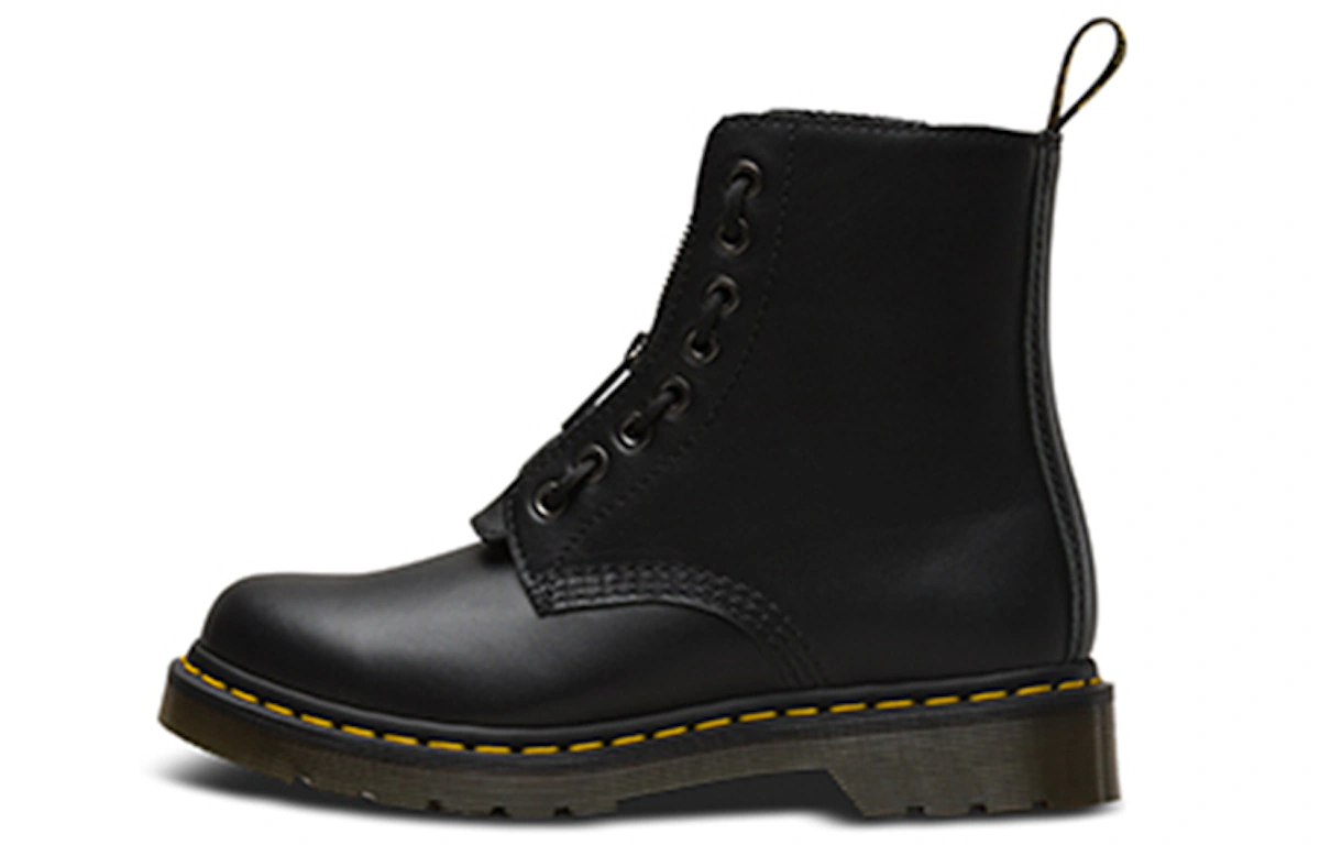 (Women) Dr. Martens 1460 Pascal Front Retro High Top Martin boots Black