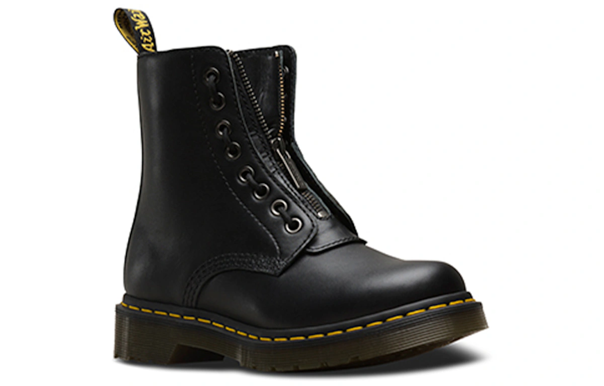 (Women) Dr. Martens 1460 Pascal Front Retro High Top Martin boots Black