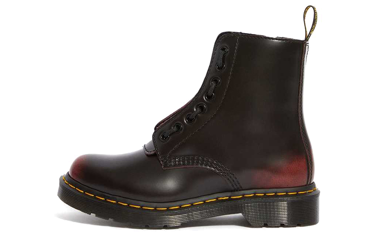 (Women) Dr. Martens 1460 Pascal Front Zip Cherry Red 24330600