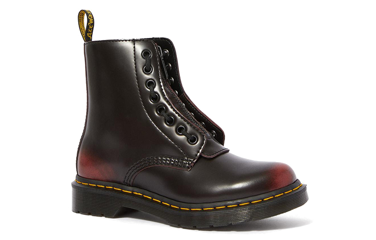 Lookbook (W) Dr. Martens 1460 Pascal Resleting Depan Merah Ceri 24330600