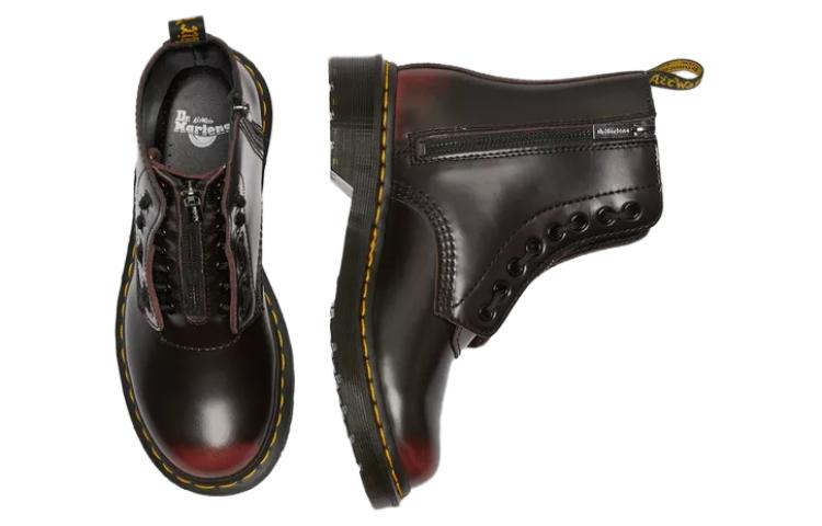 Shop (W) Dr. Martens 1460 Pascal Resleting Depan Merah Ceri 24330600