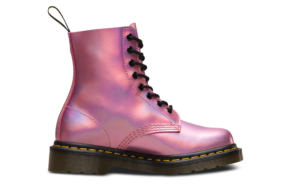 (W) Dr. Martens 1460 Pascal Iced Wear-resistant Shock Absorption Martin boots Pink 圖 2