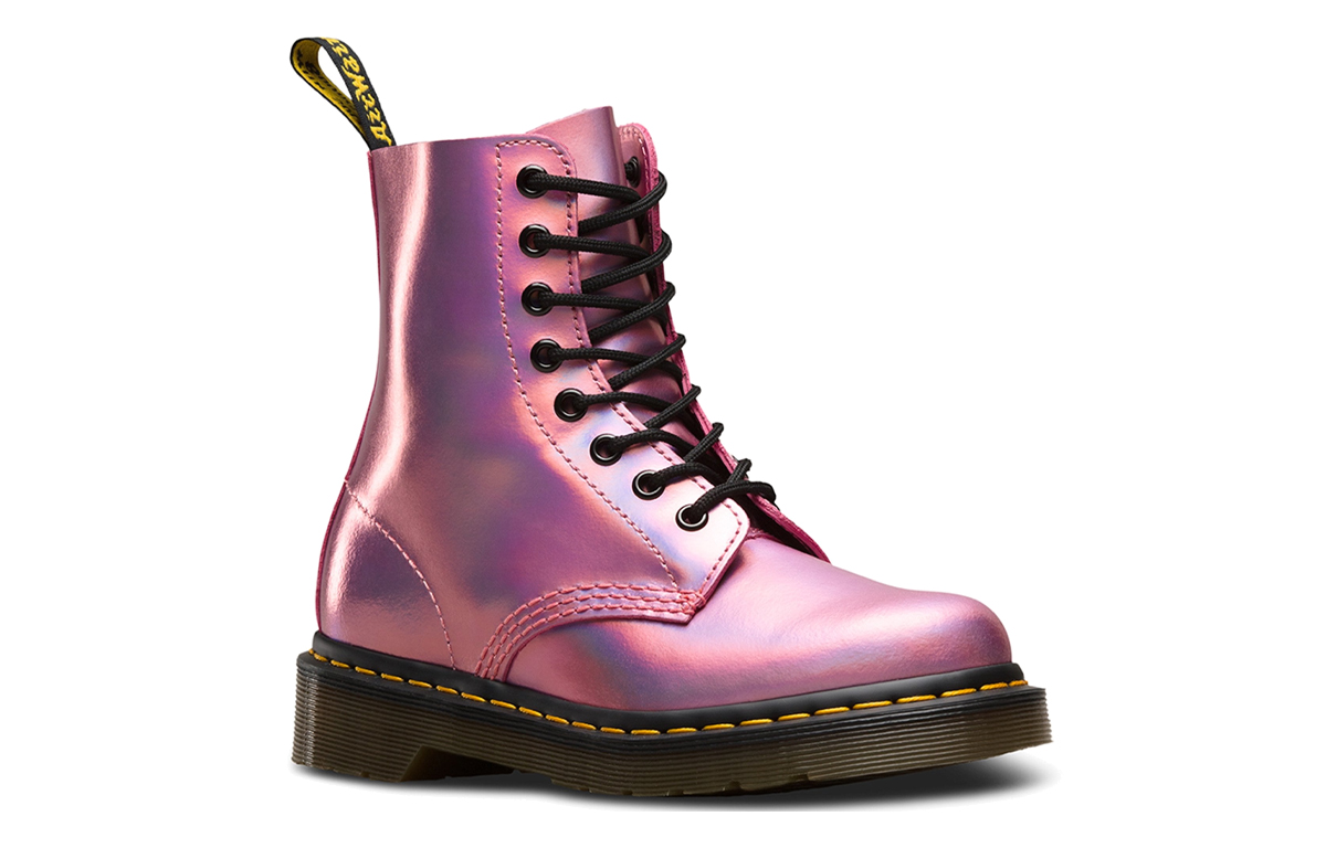 (W) Dr. Martens 1460 Pascal Iced Wear-resistant Shock Absorption Martin boots Pink 圖 3