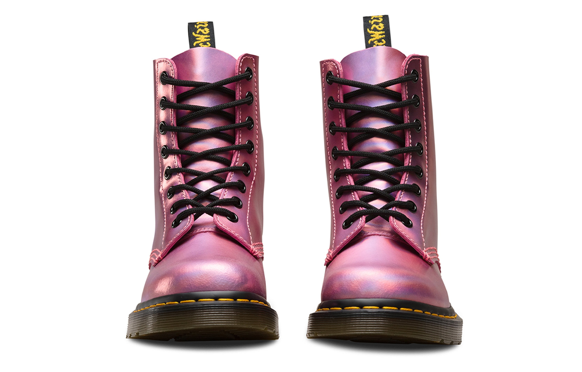 (W) Dr. Martens 1460 Pascal Iced Wear-resistant Shock Absorption Martin boots Pink 圖 4