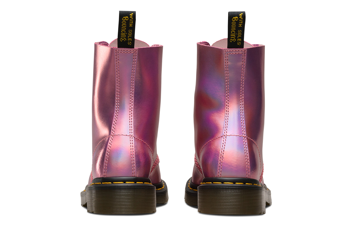 (W) Dr. Martens 1460 Pascal Iced Wear-resistant Shock Absorption Martin boots Pink 圖 5