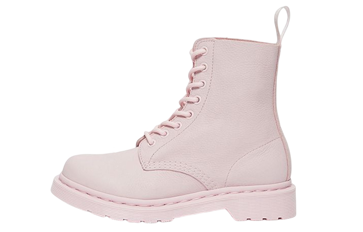 (W) Dr. Martens 1460 Pascal Mono Lace Up Boots 'Pink'