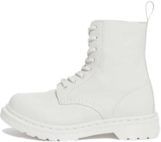 (Women) Dr. Martens 1460 Pascal Mono Virginia 'Optical White' 24480100 (Women) Dr. Martens 1460 Pascal Mono Virginia 'Optical White' 24480100