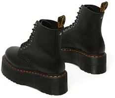 Shop Dr. Martens/馬汀博士 1460 Pascal Pisa荔枝紋軟皮厚底8孔馬丁靴 女款 炭黑
