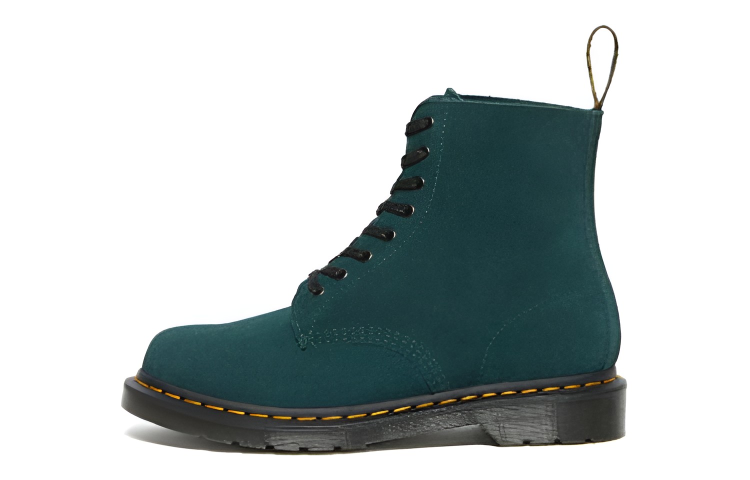 (W) Dr. Martens 1460 Pascal Suede Lace Up Boots 'Green'