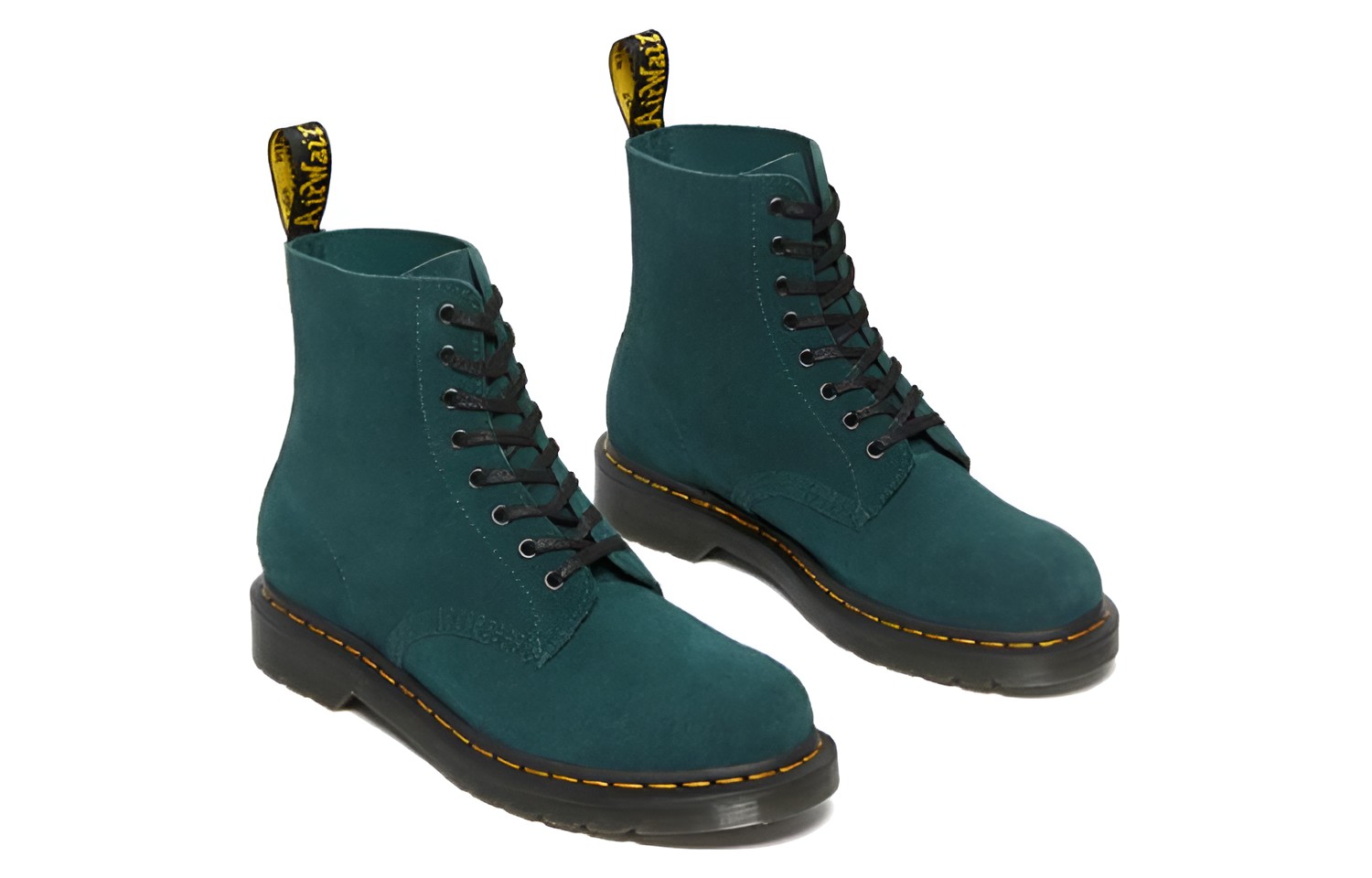 (W) Dr. Martens 1460 Pascal Suede Lace Up Boots 'Green' 圖 2