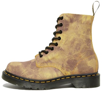 (W) Dr. Martens 1460 Pascal Tie Dye Boots Kulit Tali 'Burnt Yellow' 27962745 Buy (W) Dr. Martens 1460 Pascal Tie Dye Boots Kulit Tali 'Burnt Yellow' 27962745