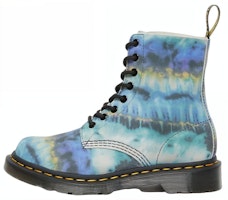 (Women) Dr. Martens 1460 Pascal Tie Dye Leather Lace Up Boots 'Blue' 27242400 (Women) Dr. Martens 1460 Pascal Tie Dye Leather Lace Up Boots 'Blue' 27242400
