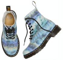 (W) Dr. Martens 1460 Pascal Boots Kulit Tie Dye Warna Biru 27242400 Lookbook (W) Dr. Martens 1460 Pascal Boots Kulit Tie Dye Warna Biru 27242400