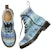(W) Dr. Martens 1460 Pascal Tie Dye But Kulit Lace Up 'Biru' 27242400