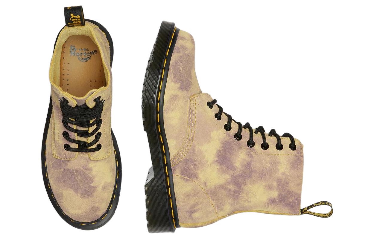 Shop (W) 닥터마틴 파스칼 1460 타이다이 가죽 부츠 '번트 옐로우' 27962745