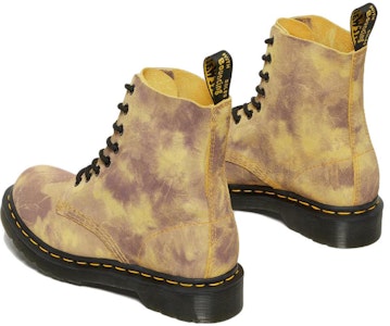 (W) Dr. Martens 1460 Pascal Tie Dye Boots Kulit Tali 'Burnt Yellow' 27962745 Purchase (W) Dr. Martens 1460 Pascal Tie Dye Boots Kulit Tali 'Burnt Yellow' 27962745