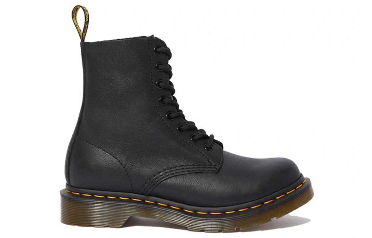 (Women) Dr. Martens 1460 Pascal Virginia Leather Lace Up Boot 'Black'