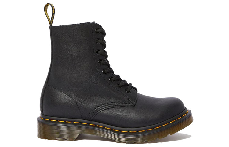Lookbook Dr. Martens 1460 Pascal 弗吉尼亚皮革系带靴 '黑色' 13512006