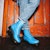 (W) Dr. Martens 1460 Pascal Virginia Martin But Biru 26902416