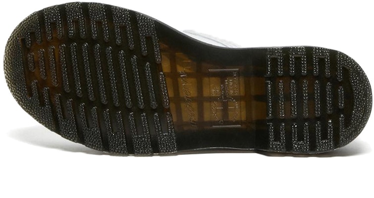 Dr.Martens/馬汀博士 1460 漆皮鱷魚壓紋皮革馬丁靴 女款 白色 Details for Dr.Martens/馬汀博士 1460 漆皮鱷魚壓紋皮革馬丁靴 女款 白色