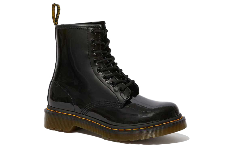 Lookbook (W) Dr. Martens 1460 Patent Lamper 'Hitam' 11821011