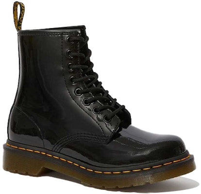 (W) Dr. Martens 1460 Patent Lamper 'Hitam' 11821011 Lookbook (W) Dr. Martens 1460 Patent Lamper 'Hitam' 11821011