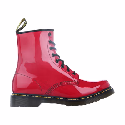 (W) Dr. Martens 1460 Patent Lamper 'Red'