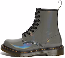 (Women) Dr. Martens 1460 Rainbow Patent Lace Up Boots 'Gunmetal' 26705029 (Women) Dr. Martens 1460 Rainbow Patent Lace Up Boots 'Gunmetal' 26705029