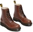 Lookbook (W) Dr. Martens 1460 Serena But Kasut Berbulu Kulit dengan Tali 'Tan' 27782225
