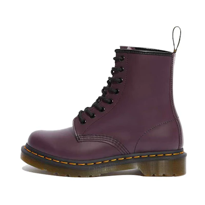(W) Dr. Martens 1460 Smooth Leather Lace Up Boots 'Purple'