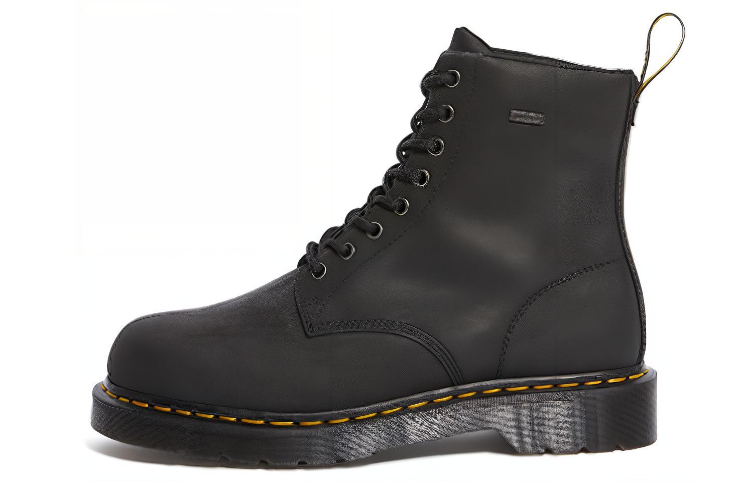 (W) Dr. Martens 1460 Waterproof Lace Up Boots Black