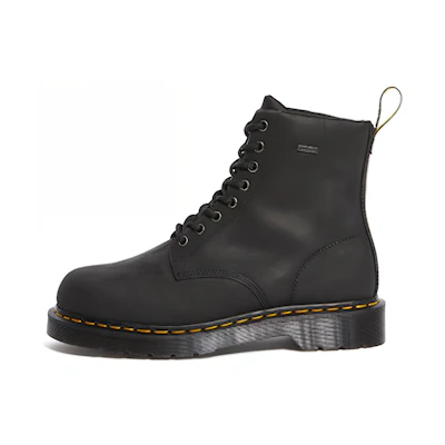 (W) Dr. Martens 1460 Waterproof Lace Up Boots Black