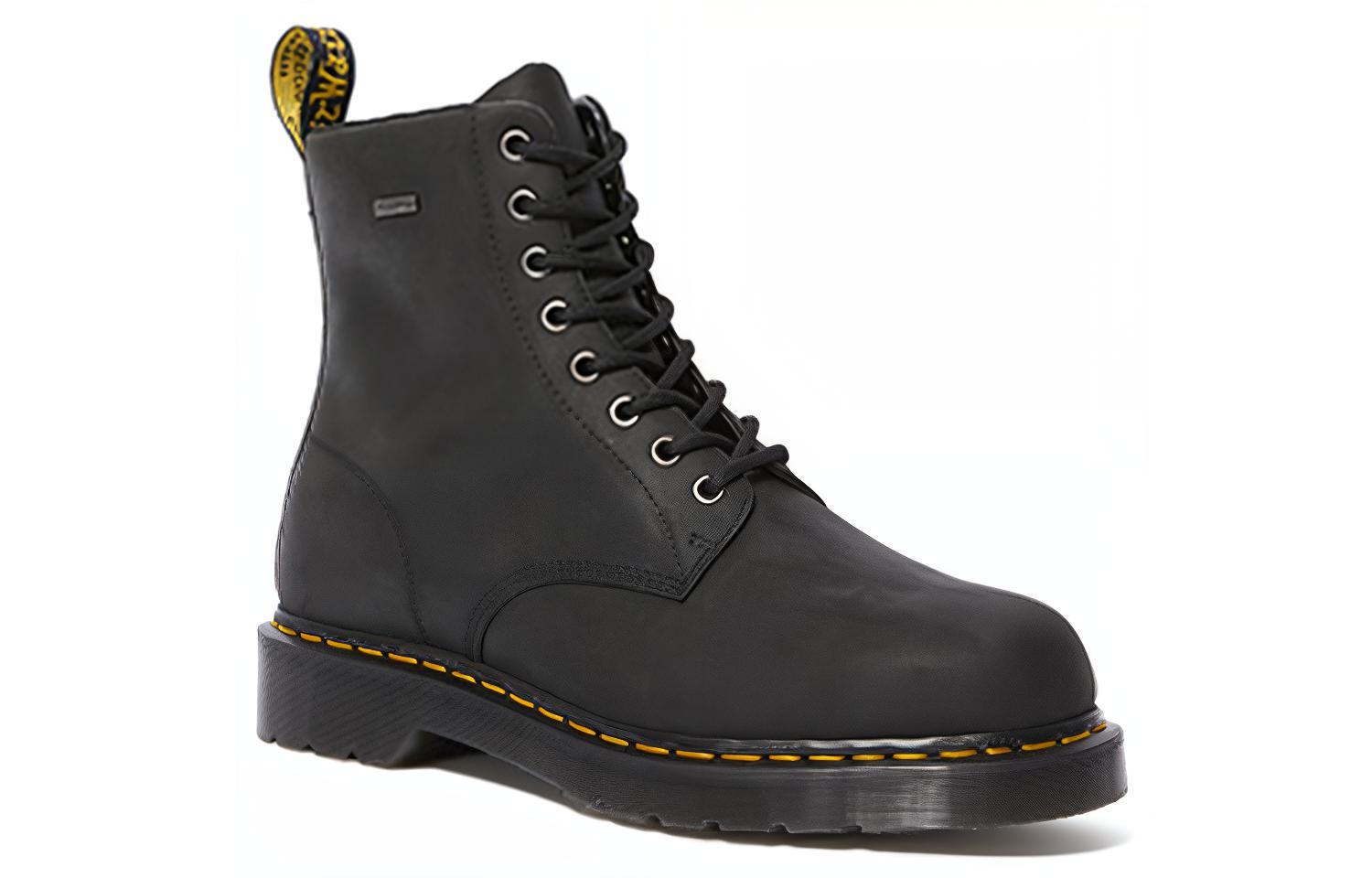 (W) Dr. Martens 1460 Waterproof Lace Up Boots Black 圖 2