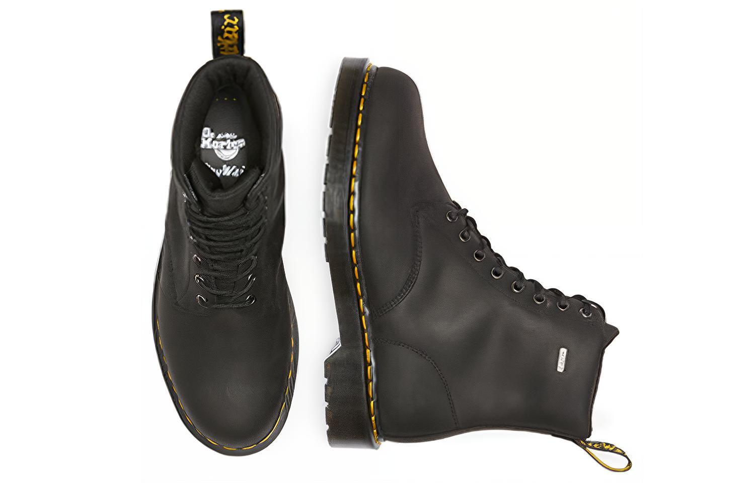 (W) Dr. Martens 1460 Waterproof Lace Up Boots Black 圖 3