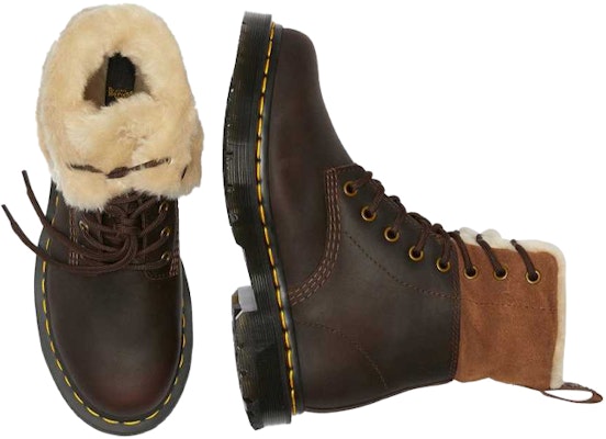 (Women) Dr. Martens 1460 Wintergrip Brown 24014201 Shop (Women) Dr. Martens 1460 Wintergrip Brown 24014201