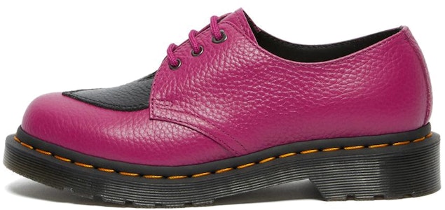 Dr.Martens/馬丁博士 1461 皮革 時尚休閒低筒鞋 女款 紫紅拼色 Buy Dr.Martens/馬丁博士 1461 皮革 時尚休閒低筒鞋 女款 紫紅拼色