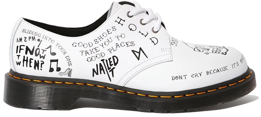 (Women) Dr. Martens 1461 'Scribble Music Note' 25246101 Order (Women) Dr. Martens 1461 'Scribble Music Note' 25246101